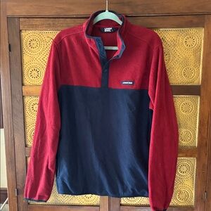 Lands' End Red Fleece Jacket